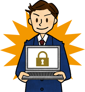 情報セキュリティ講習のイメージ図